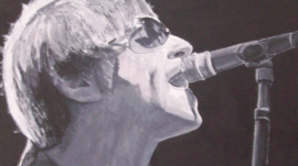 Liam Gallagher Painting